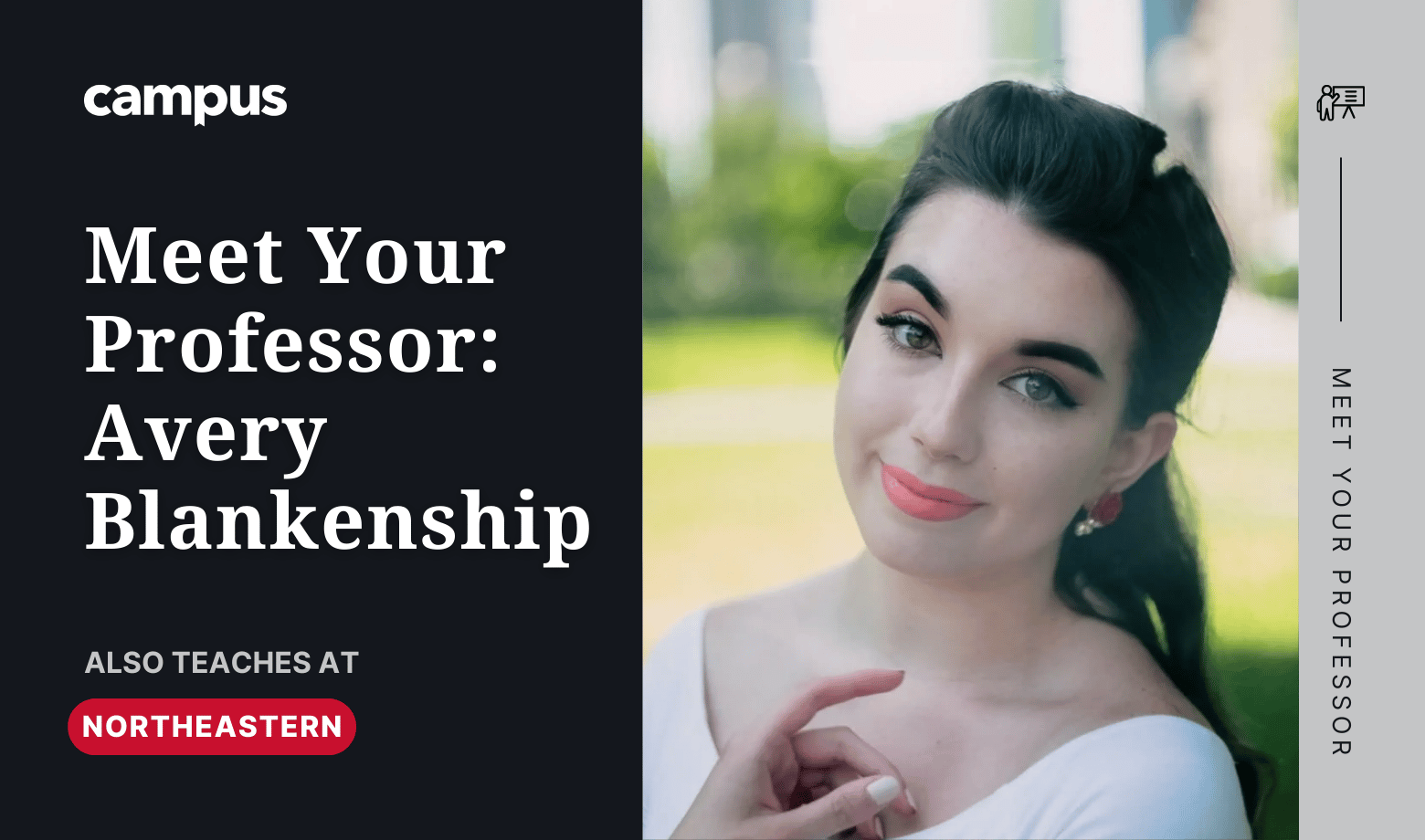 Meet Your Professor: Avery Blankenship